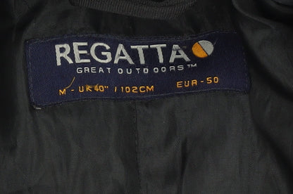 Mens UK Size M Regatta Black Parka Coat