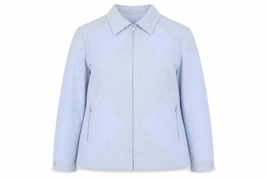 Womens UK Size 22 Finesse Blue Basic Jacket