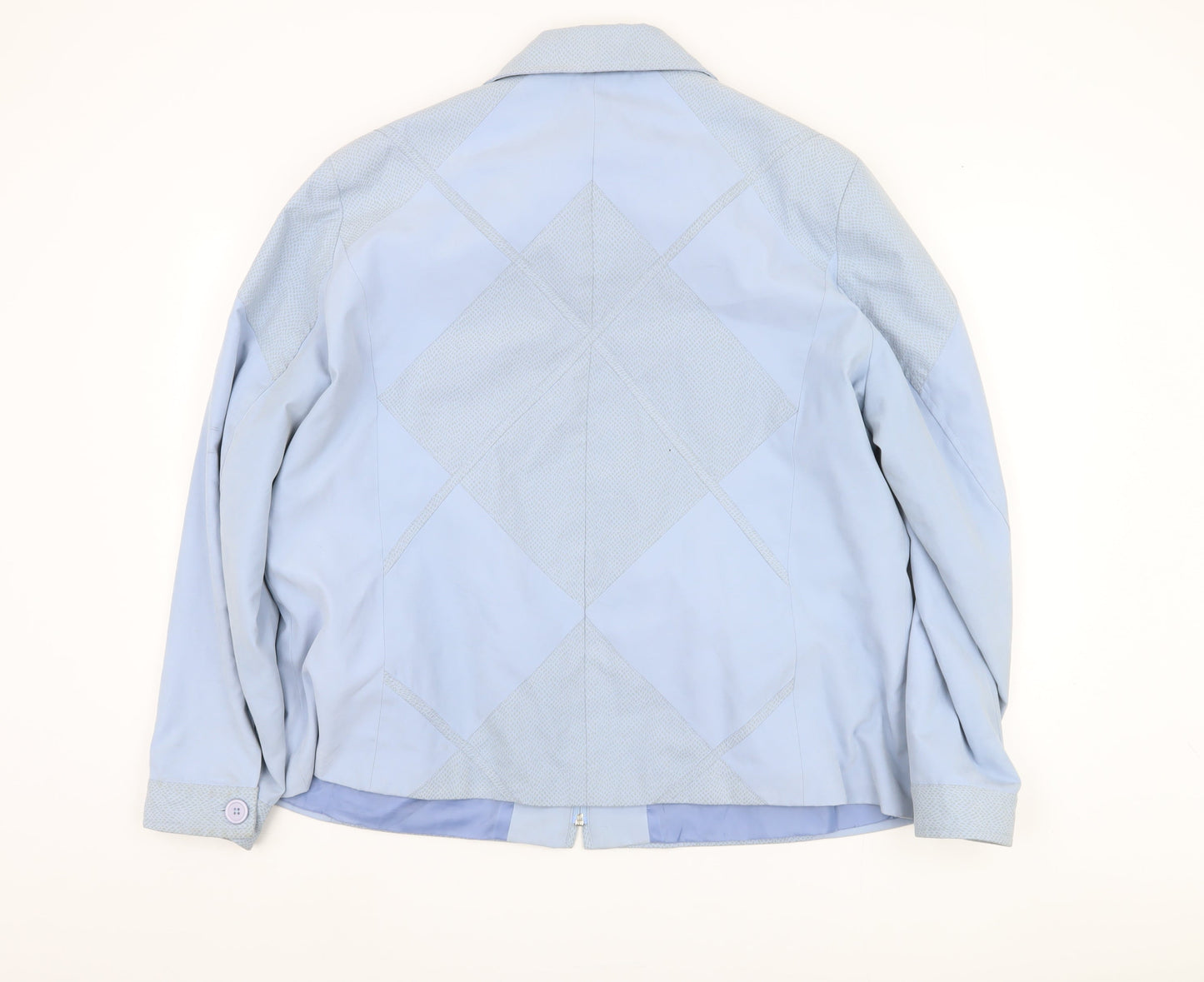 Womens UK Size 22 Finesse Blue Basic Jacket