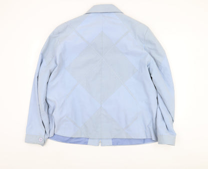 Womens UK Size 22 Finesse Blue Basic Jacket