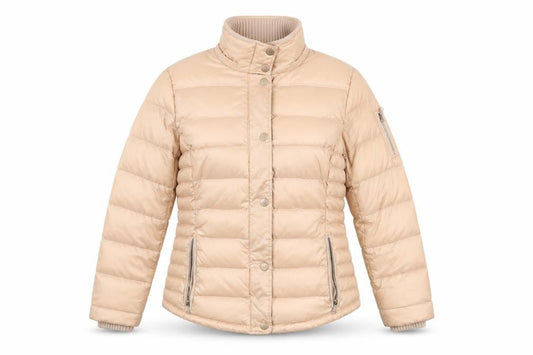 Womens UK Size 14 Esprit Beige Puffer Jacket
