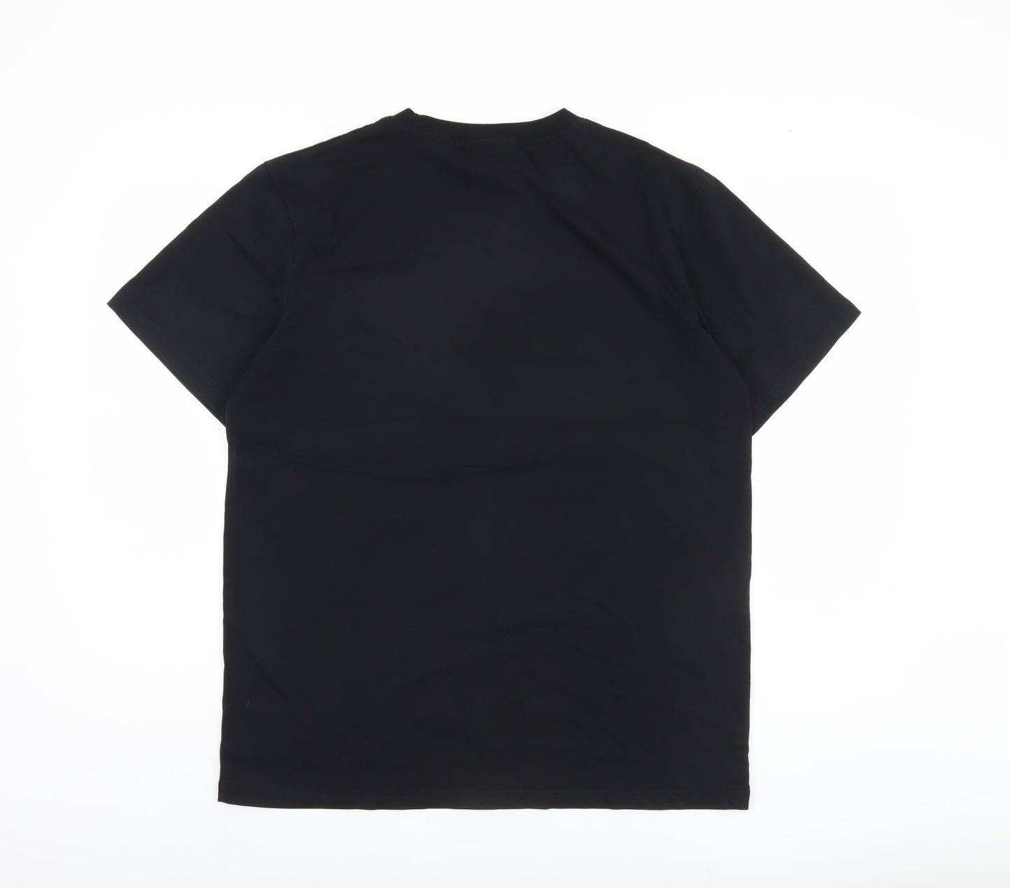 Wolkernite Men's Black XL Graphic Print T-Shirt