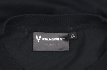 Wolkernite Men's Black XL Graphic Print T-Shirt