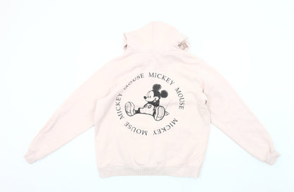 H&M Women’s Ivory Mickey Mouse Hoodie M