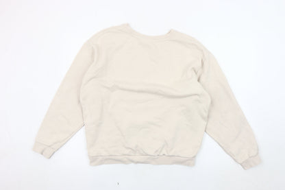 Slazenger Women’s Beige Sweatshirt Size 10 Pullover Casual