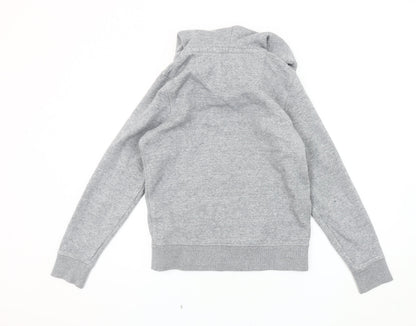Womens UK Size 8 Jack Wills Grey Basic Jacket