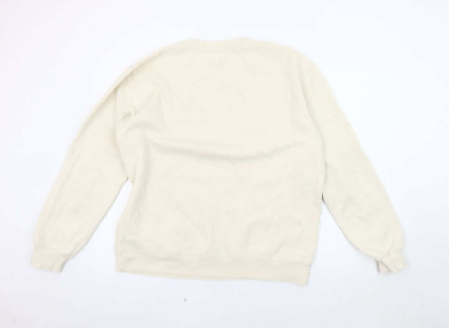 Mens UK Size M Disney Beige Pullover Sweatshirt