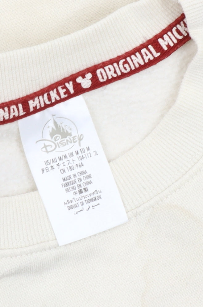 Mens UK Size M Disney Beige Pullover Sweatshirt