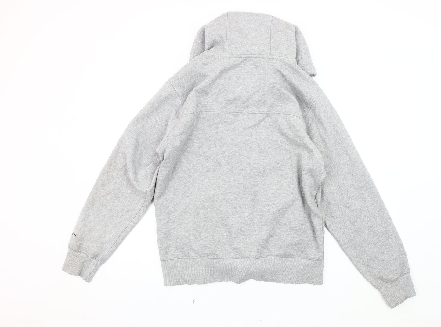 Mens UK Size M Crosshatch Grey Basic Jacket