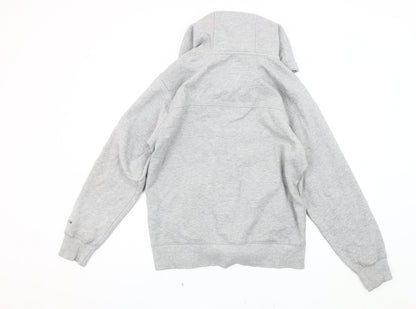 Mens UK Size M Crosshatch Grey Basic Jacket