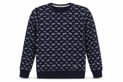 Mens UK Size M Threadbare Blue Pullover Sweatshirt