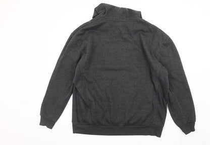 Mens UK Size 2XL Slazenger Grey Pullover Hoodie