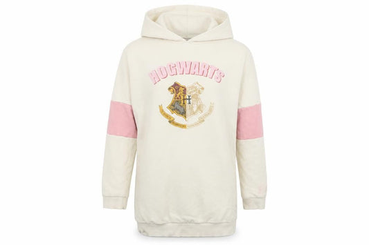 Harry Potter Girls Ivory Hogwarts Hoodie, 12-13 Years