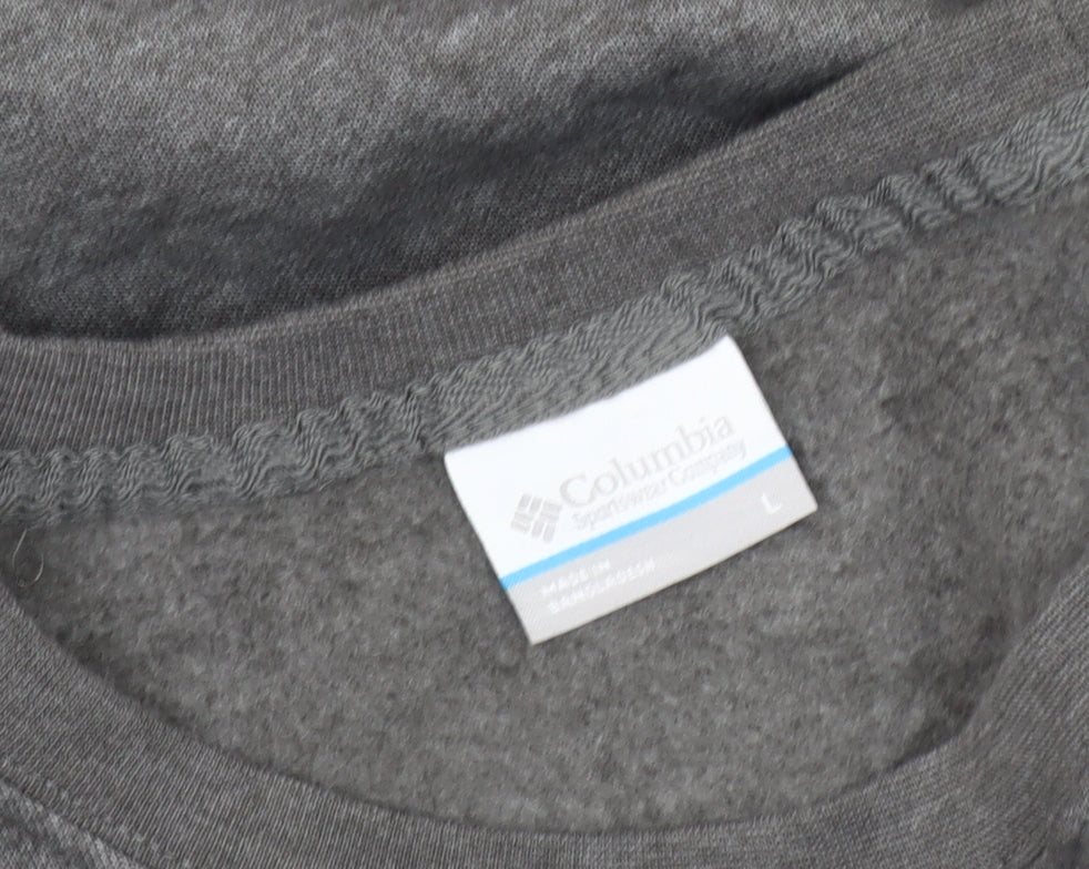Columbia Women's Grey Pullover Sweatshirt, Large