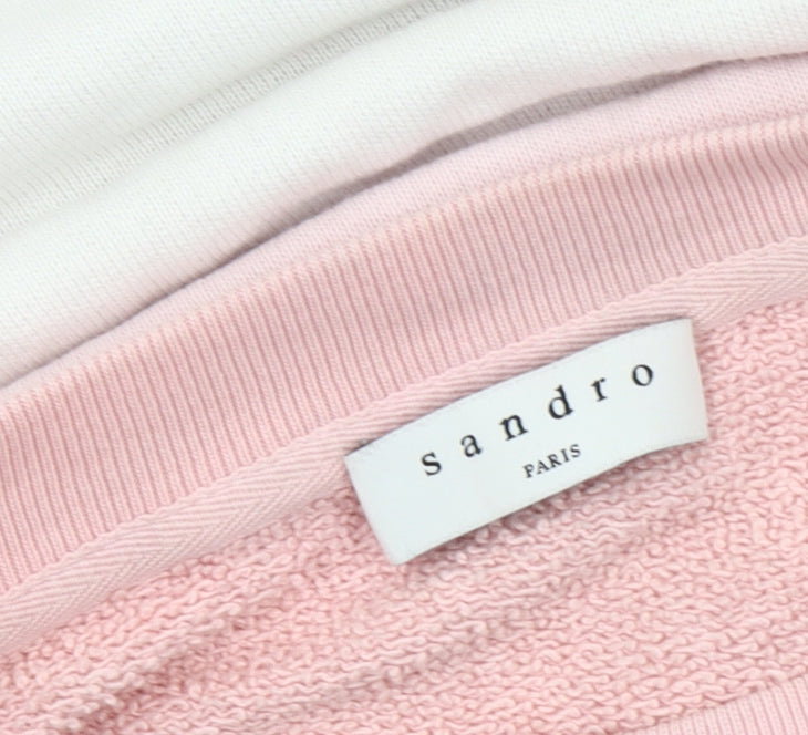 Sandro Women's Multicoloured Pullover Sweatshirt Size 4