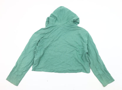Adidas Women's Green Hoodie Size 14