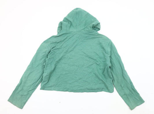 Adidas Women's Green Hoodie Size 14