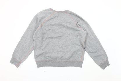 Mens UK Size L Gap Grey Pullover Sweatshirt