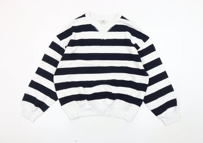Mens UK Size XS Marks and Spencer Black Pullover Sweatshirt