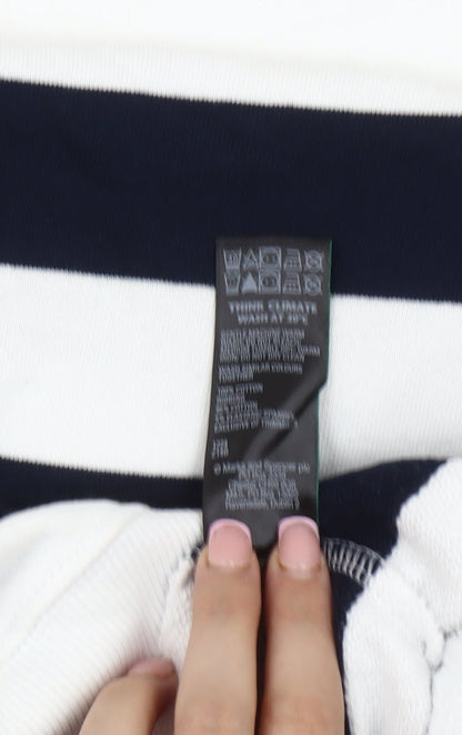 Mens UK Size XS Marks and Spencer Black Pullover Sweatshirt