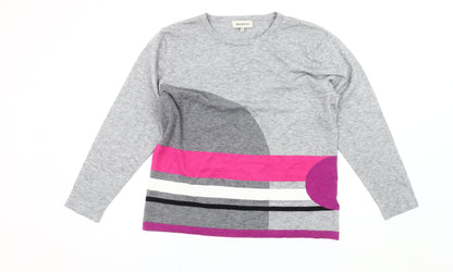 Womens UK Size XL BASSINI Multicoloured  T-Shirt