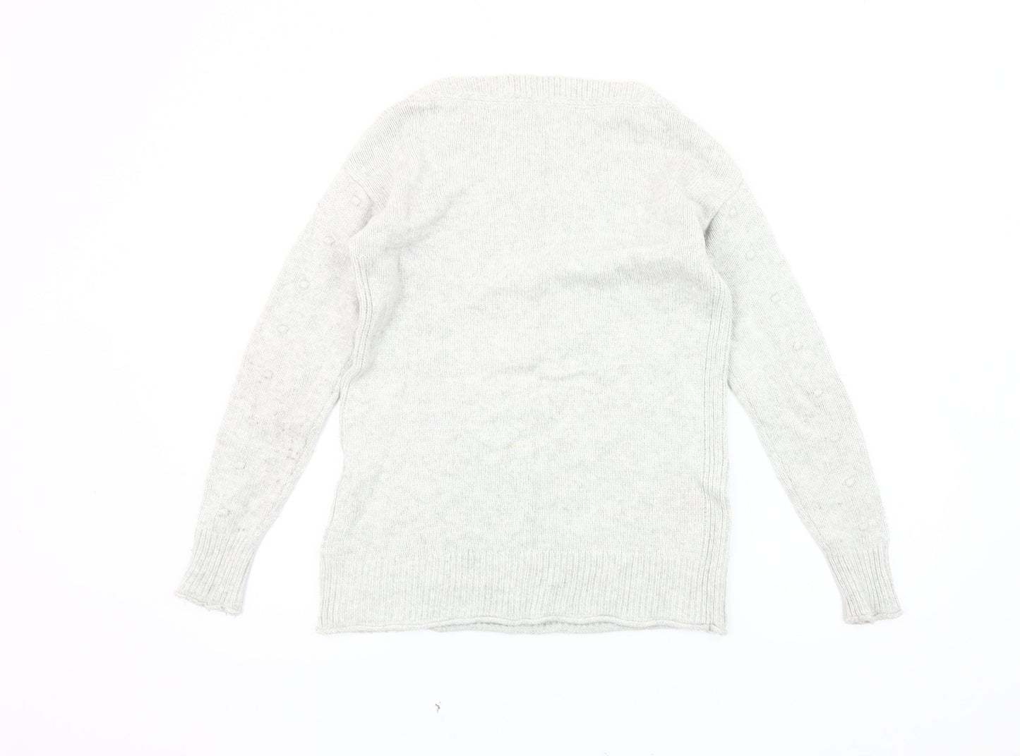 Womens UK Size 8 White Stuff Grey Pullover Jumper