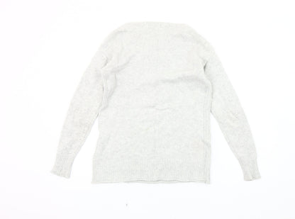 Womens UK Size 8 White Stuff Grey Pullover Jumper