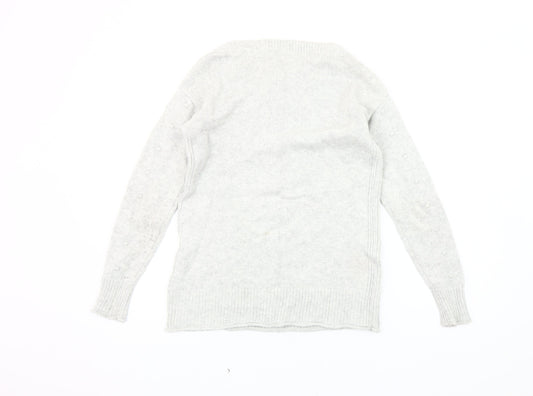 Womens UK Size 8 White Stuff Grey Pullover Jumper