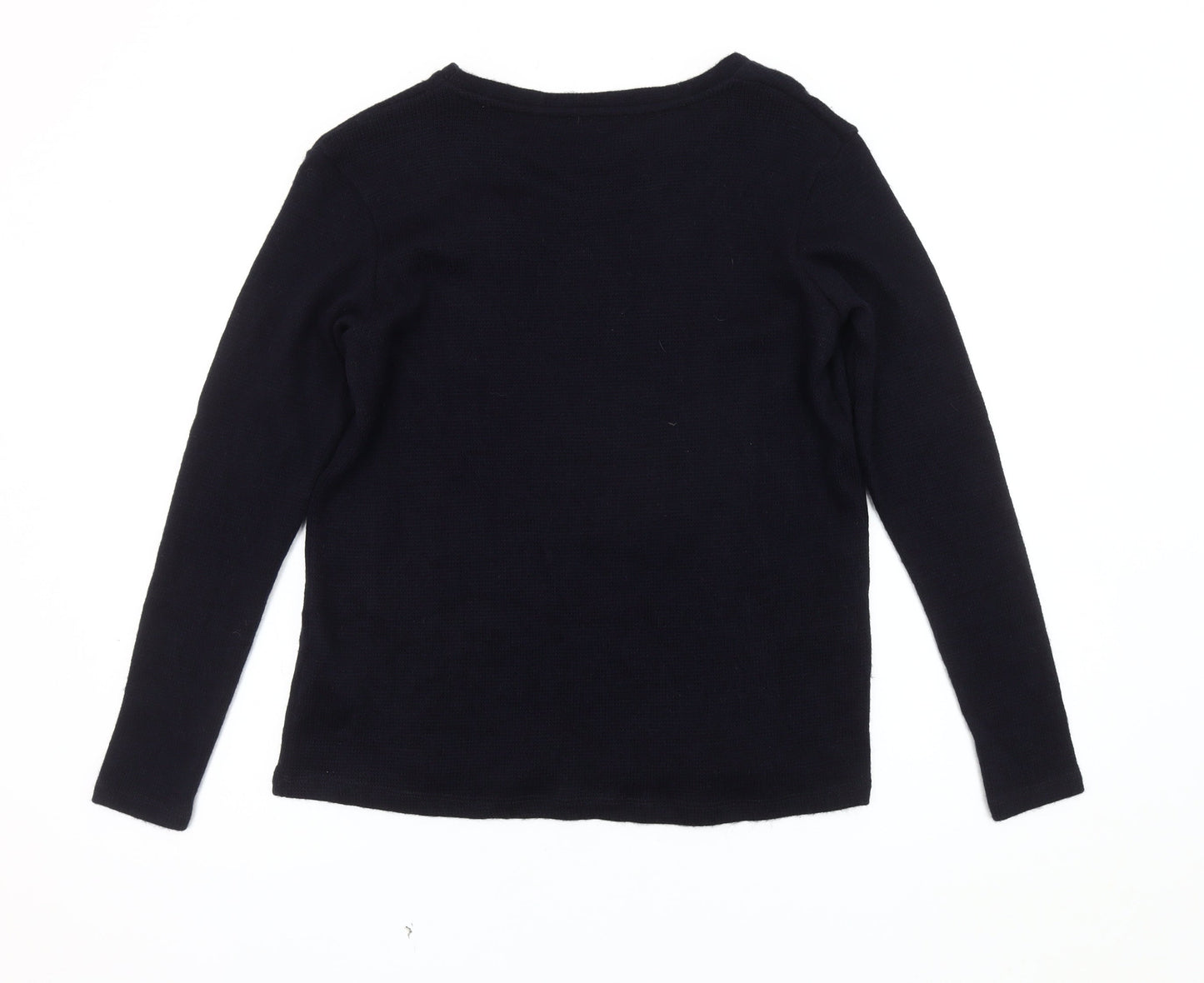 Womens UK Size UK 10 Zara Black Pullover Jumper