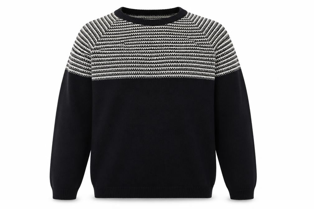 Mens UK Size L Topman Blue Pullover Jumper