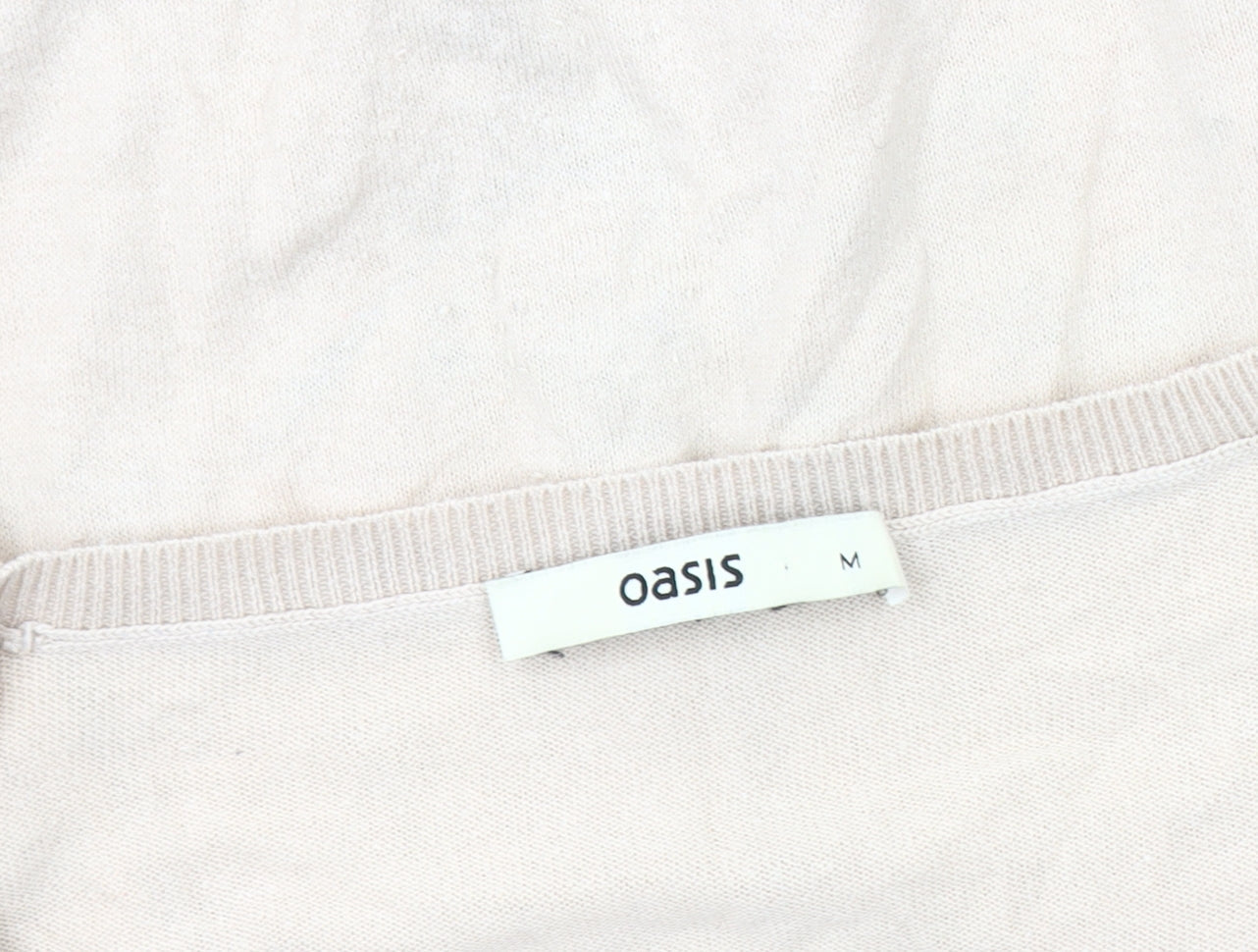 Oasis Women's Multicoloured Floral Pullover Knit Jumper M