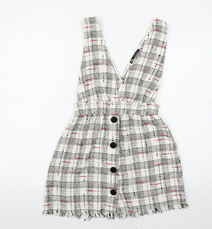 Zara Women's Multicoloured XS Pinafore Dress