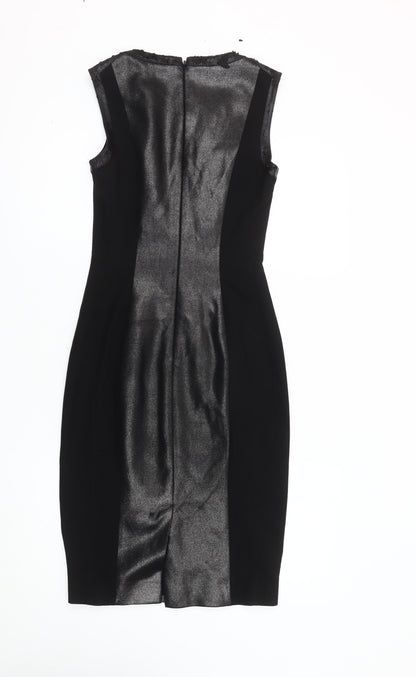 Karen Millen Women's Black Sleeveless Pencil Dress