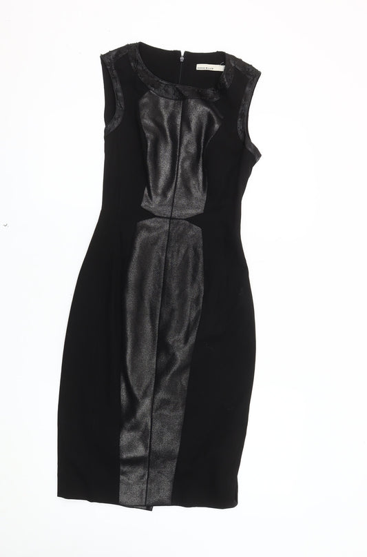 Karen Millen Women's Black Sleeveless Pencil Dress