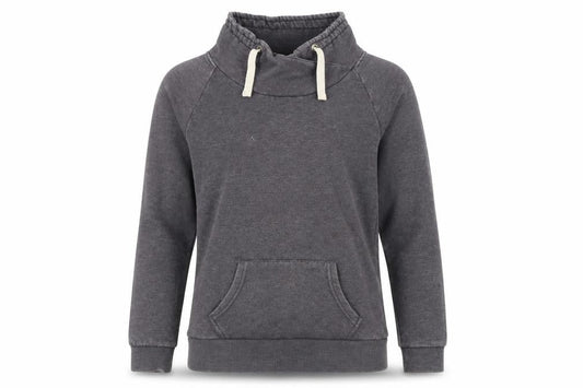 Womens UK Size UK 12 Bench Grey Pullover Hoodie