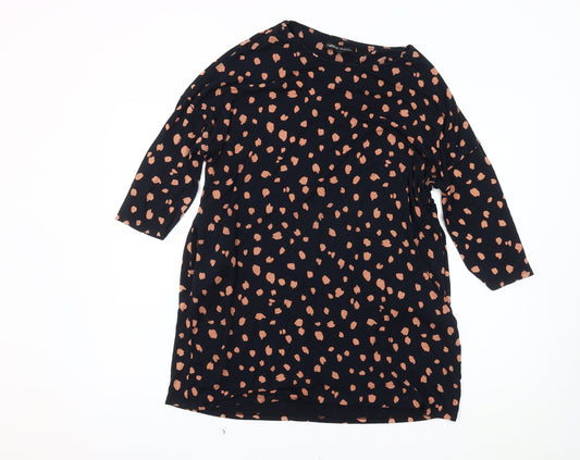 Capsule Women's Multicoloured Animal Print Shift Dress Size 12-14