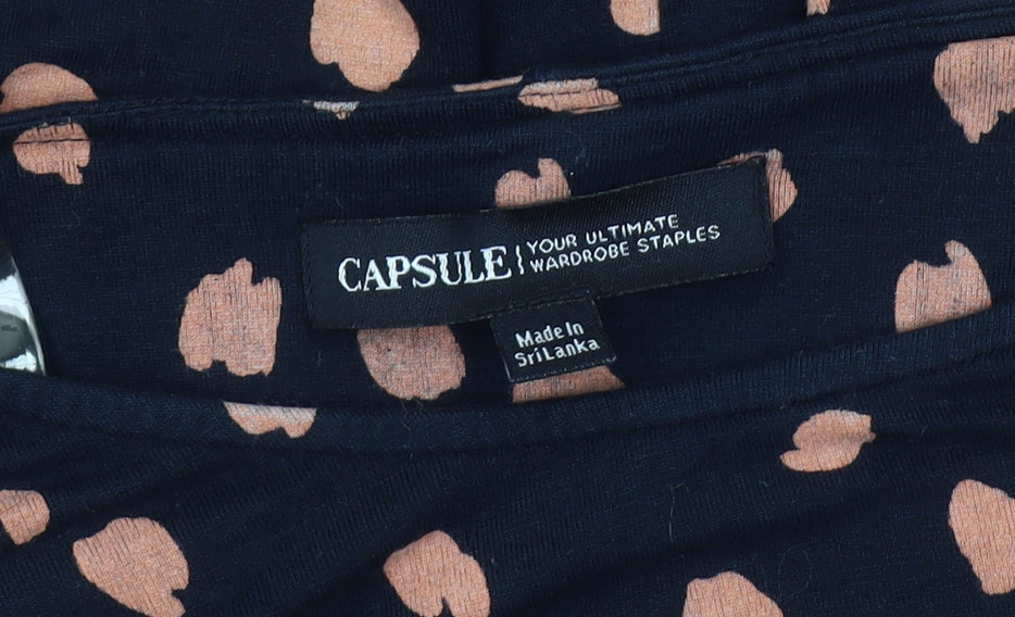 Capsule Women's Multicoloured Animal Print Shift Dress Size 12-14