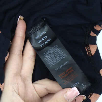 Capsule Women's Multicoloured Animal Print Shift Dress Size 12-14