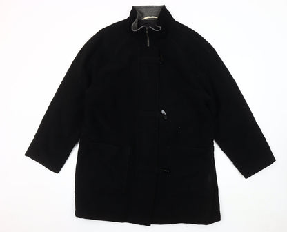 Womens UK Size 14 Marks and Spencer Black Duffle