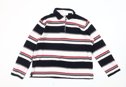 Lisa Campione Men's Multicoloured Striped Polo 44