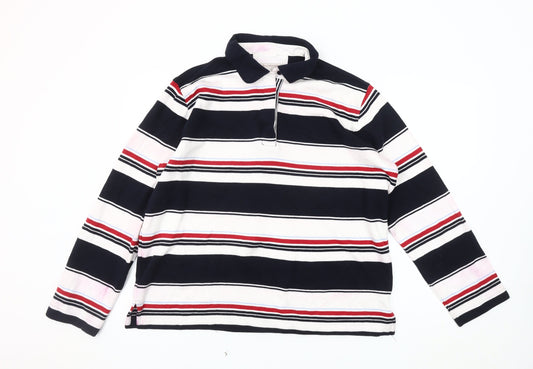 Lisa Campione Men's Multicoloured Striped Polo 44