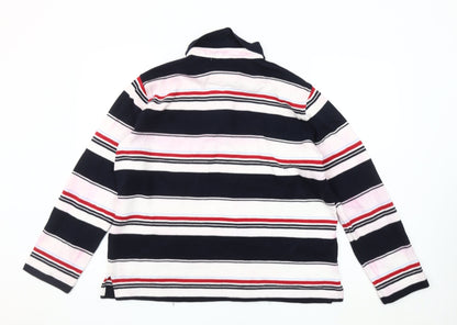 Lisa Campione Men's Multicoloured Striped Polo 44