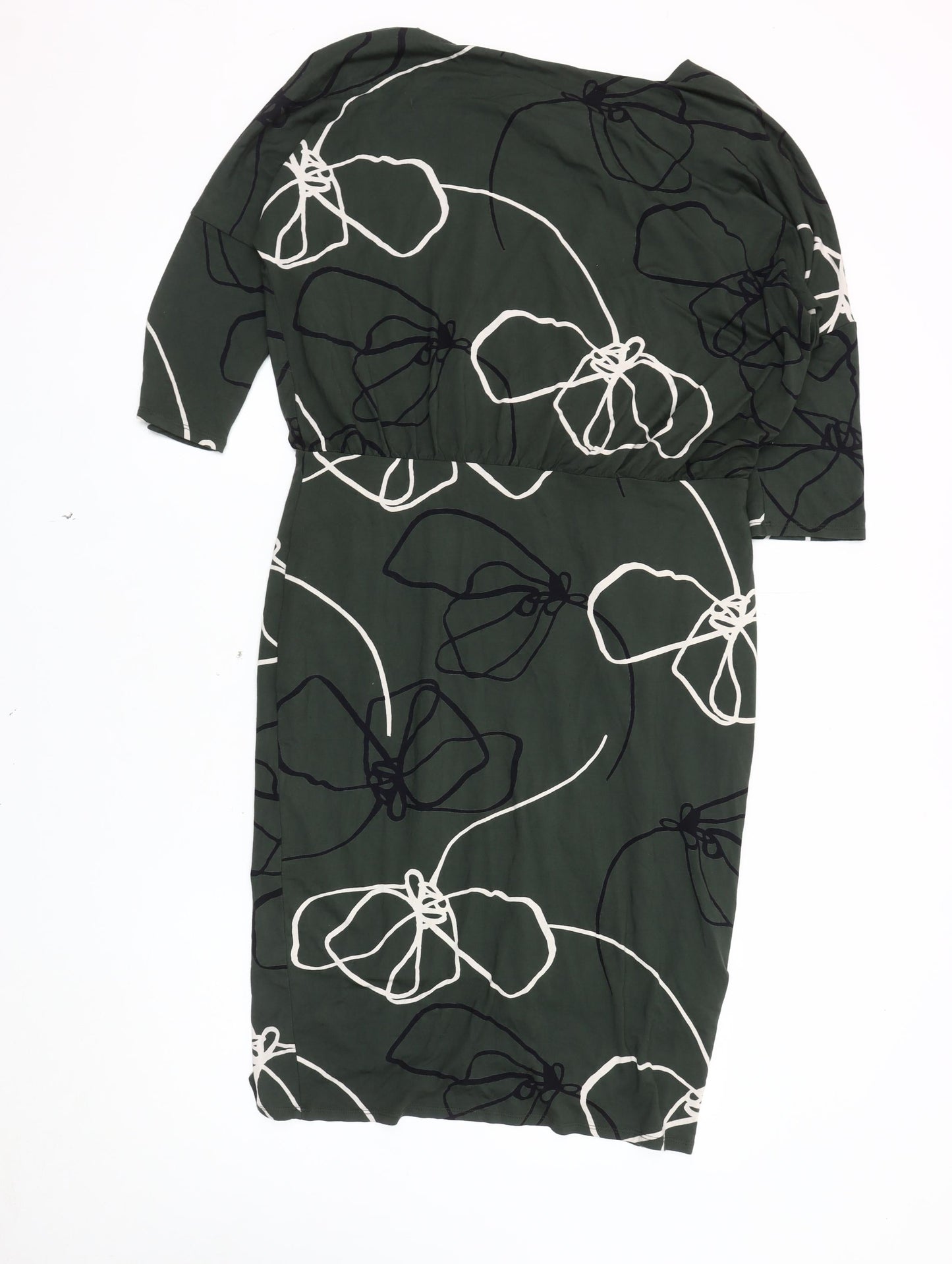 Phase Eight Women's 10 Green Sheath Dress