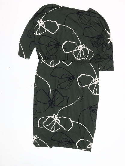 Phase Eight Women's 10 Green Sheath Dress