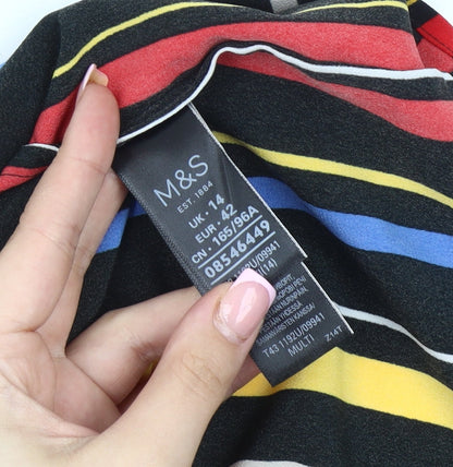 Womens UK Size 14 Marks and Spencer Multicoloured  Blouse