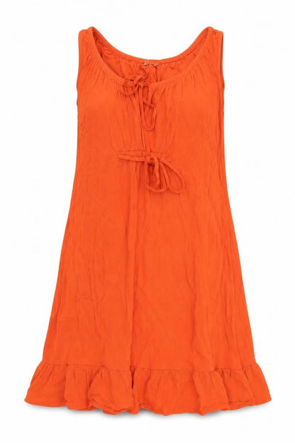 Marks and Spencer Women's Orange Dress, Size 8
