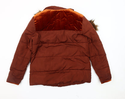 Falmer Heritage Brown Puffer Jacket Women’s Size 12