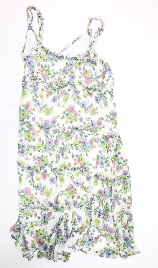 Simply Be Women's Multicoloured Floral Dress Size 32