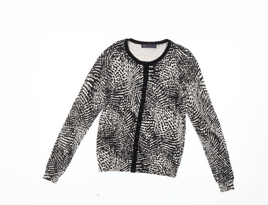 Womens UK Size 8 Marks and Spencer Black Cardigan Jumper