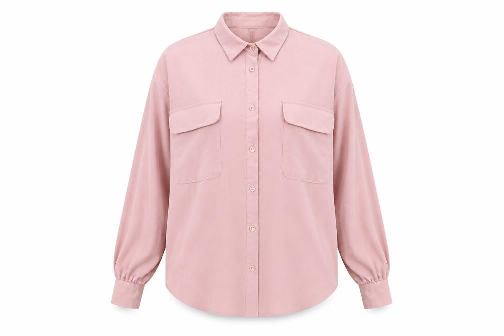 Womens UK Size 6 Boohoo Pink  Button-Up